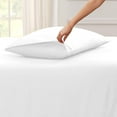 thumbnail image 2 of 5 Piece Split California King Sheet Set for Adjustable Beds 800 Thread Count 100% Egyptian Cotton Split California King Sheet Set, 18 Inch Deep Pocket, White Solid, 2 of 8