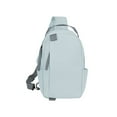 thumbnail image 2 of Bxaolu Sling Bag for Women and Men, Crossbody Bags Trendy Backpack Packs Chest Bag with Adjustable Strap, Light Blue, 2 of 6