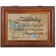 thumbnail image 2 of Friendship Cottage Garden Inspirational Woodgrain Traditional Music Box Plays On Eagle's Wings, 2 of 5