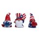 thumbnail image 1 of Yuarrent Figuras de gnomos de 3 piezas, Festival del Día de la Independencia de los Estados Unidos, adornos de regalo para el jardín y el Kits de decoración para fiestas, 1 of 6