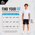 thumbnail image 7 of RBX Boys Activewear Set with Performance Mesh Jersey Tees and Athletic Gym Shorts 3 Piece Outfit, 7 of 7