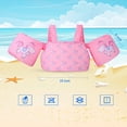 thumbnail image 2 of Chaleco salvavidas para niños pequeños, chaleco salvavidas para niños con correa para el hombro, chaqueta flotadora para bebés, chaleco de entrenamiento para natación, rosa, 2 of 4
