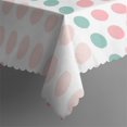 thumbnail image 4 of Rectangular Tablecloth 60x84 Inch – Waterproof Polyester Printed Table Cover, Wrinkle Resistant, Washable for Kitchen & Dining, Colorful Geometry Pattern, 4 of 6