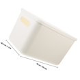 thumbnail image 2 of BESTYASH Caja De Almacenamiento Beige Con Para Organizar Oficina Y Hogar, 2 of 7