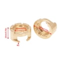 thumbnail image 4 of Vogacara Paquete de 4 coches RC, contrapeso de latón, cubierta de nudillos de dirección, reemplazo de montaje delantero y trasero para TRX-4 Kits de construcción modelo Vogacara FN000987-00, 4 of 6
