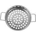 thumbnail image 3 of Big Hole Cold Shrimp Colander Frying Baking Strainer Drying Basket Metal Pasta Mesh Skimmer Vegetable Fruit Colander Collander/strainer Chinois Strainer Food Rice Stainless Steel, 3 of 9