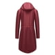 thumbnail image 5 of Abrigos de Invierno Para Mujer Chaqueta de Lluvia Sólida Chaquetas Al Aire Libre Impermeable Con Capucha Impermeable A Prueba de Viento Odeerbi ODB173237, 5 of 5