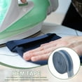 thumbnail image 4 of Uxcell Iron-on Instant Hem Tape, No Sew Hemming Tape for Pants Washable Hem Adhesive Strips Blue 1 11 Yard, 4 of 7