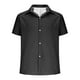thumbnail image 4 of Eres Más Que una Camisa de Puntuación de Prueba Hombres Moda Casual Manga Corta Cuello de Vuelta Camisa Transpirable Blusa, 4 of 6