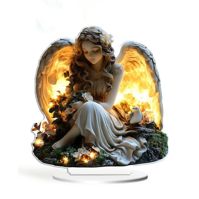 Grill Presses Angel Desktop Decoration Home Office Display Desktop Decoration