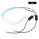 thumbnail image 1 of Tira de luces LED para faros delanteros de coche, 2 uds., delgada, Flexible, DRL, señal de giro, blanco + amarillo, 45cm, 1 of 14
