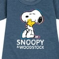 thumbnail image 3 of Peanuts - Snoopy And Woodstock - Toddler & Youth Girls Fleece Dress, 3 of 6