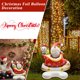 thumbnail image 3 of Globos Globos de papel de aluminio de Papá Noel Globos de Reno Likrtyny Libre de BPA, 3 of 6