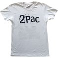thumbnail image 1 of Tupac Shakur - Camiseta Changes para Adultos Unisex (Blanco), 1 of 2