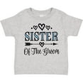 thumbnail image 3 of Inktastic Sister Of The Groom Wedding Party Girls Toddler T-Shirt, 3 of 5