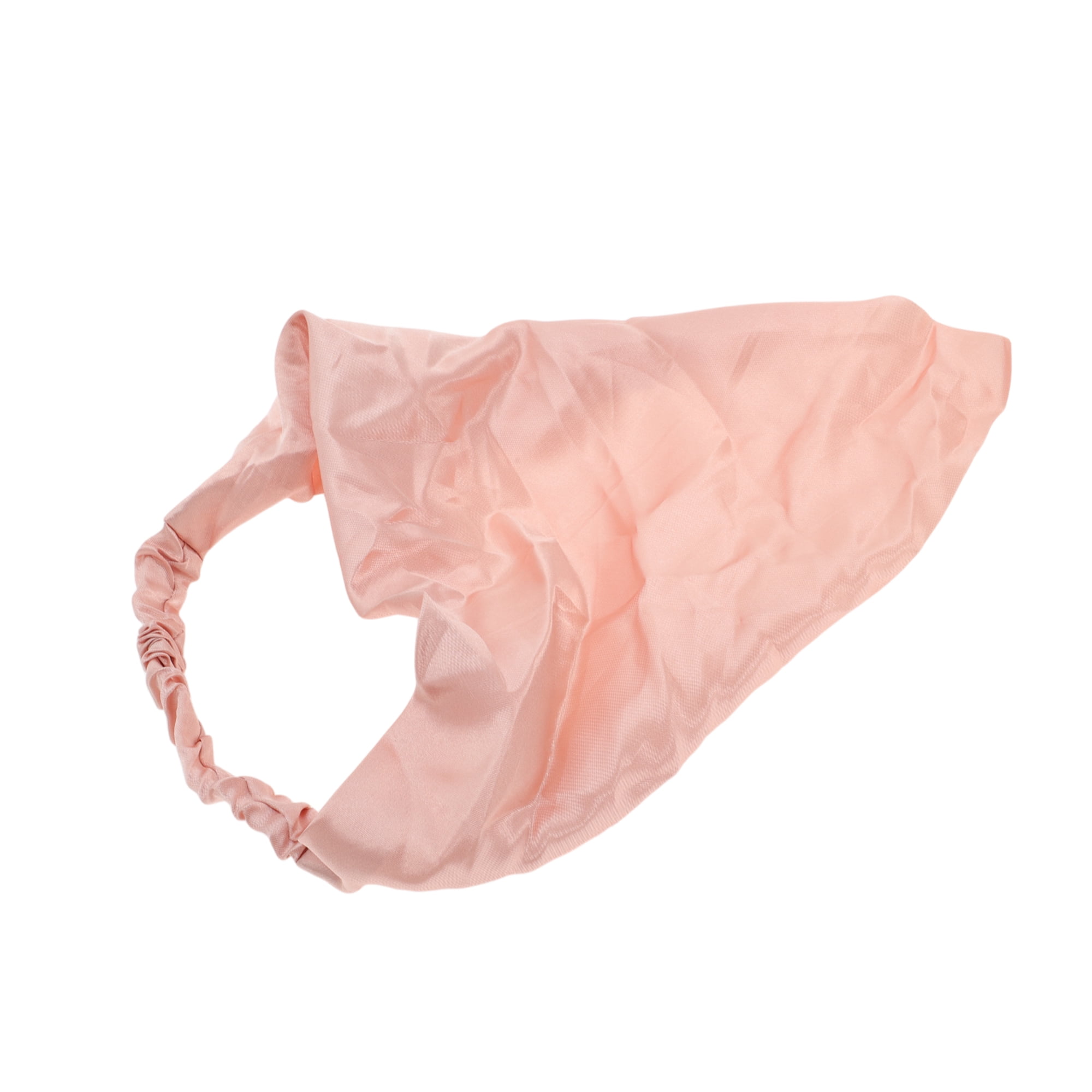 Unique Bargains 1pc Fashion Satin Headwrap for Everyday Use Champagne