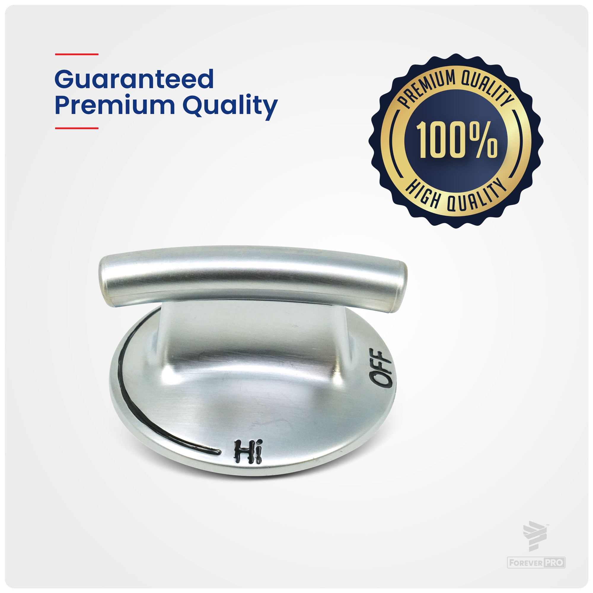 ForeverPRO WP7733P410-60 Knob for Whirlpool Range 74007733 7733P410-60 WP7733P410-60VP