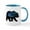 White/Blue Inside, variant on CafePress - BEAR SKIES Mugs - 11 oz Ceramic Mug - Novelty Coffee Tea Cup