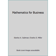 Mathematics for Business [Hardcover - Used]