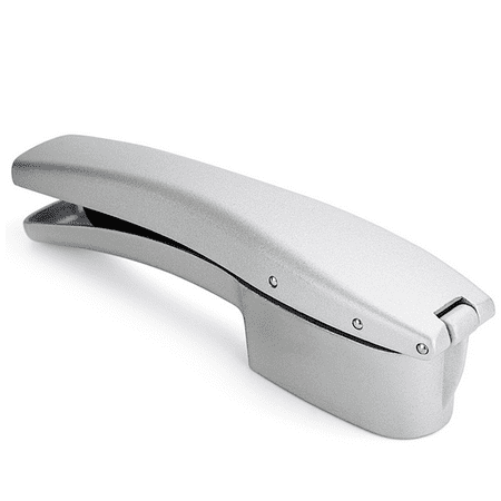 

Garlic Press - Garlic and Ginger Mincer - Built-In Cleaner - Garlic Crusher Mincer and Peeler - Dishwasher Safe