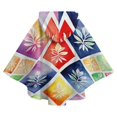 thumbnail image 6 of Colorful Diamond Floral Pattern Blanket Oversized Wearable Hooded Blanket Warm Throw Blanket Buttons Sweatshirt For Women Men Teens Flannel, 6 of 8