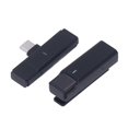 thumbnail image 3 of Wireless Microphone Lavalier Lapel Microphone Clip On Video Mic for Live Outdoor Mobile Phone Camera, 3 of 4