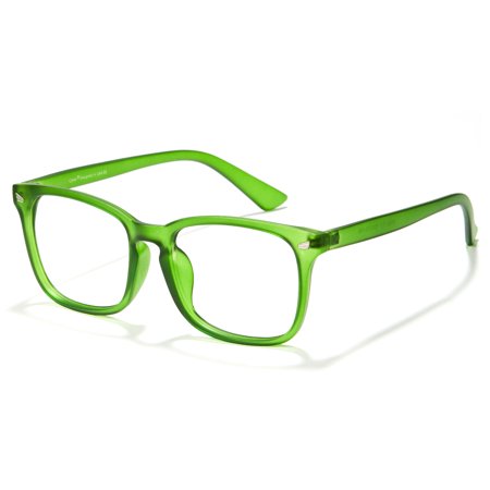 Cyxus Blue Light Glasses for Men Women Lightweight Computer Gaming Glasses Relieve Digital Headache Eye Strain(Green)