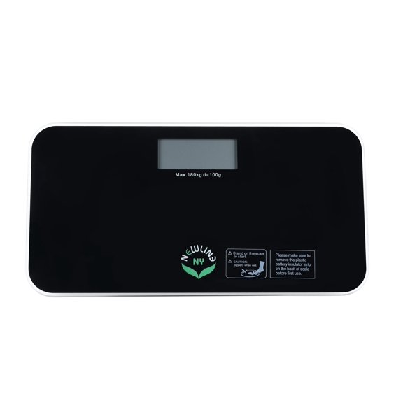 Minibáscula de baño de viaje NewlineNY SBB0718M-NYBK, color negro