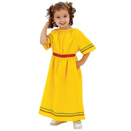 Multi-Ethnic Ceremonial Costume - Hispanic Girl, Celebrate cultural diversity with this ceremonial costume By Dress It Up