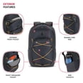 thumbnail image 3 of Mochila para portátil SwissGear 8175 Charcoal Heather 45 cm, 3 of 6
