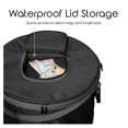 thumbnail image 5 of Collapsible Trash Recycle Bin - 26 Gallon Dual Compartment - Waterproof Utility Bin for Camping, Laundry, Storage, Garden - Durable Vinyl & Tear Resistant, 5 of 9
