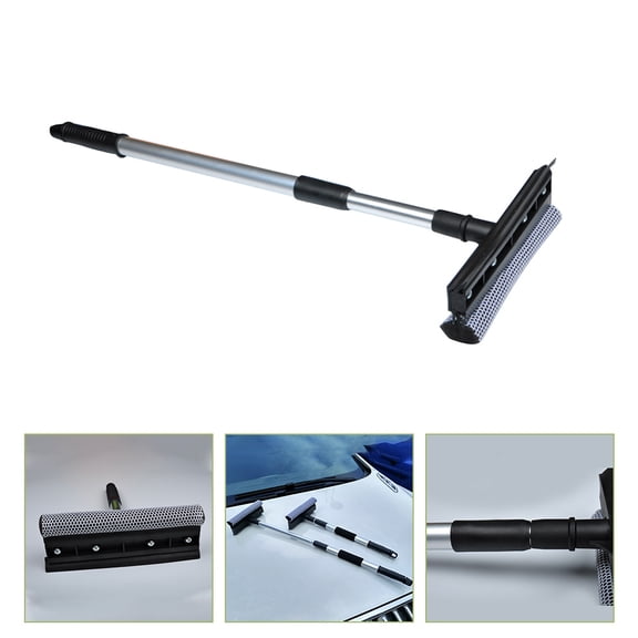 Telescopic Window Cleaner Squeegee Dual-side Window Cleaning Squeegee for Glass
