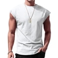 thumbnail image 4 of Men’s V Neck Sleeveless Tank Top Casual Two Pack Undershirt, 4 of 8