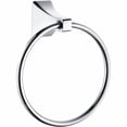 thumbnail image 2 of Paradise Bathworks 64028 Shangri La Towel Ring - Satin Nickel, 2 of 2