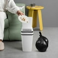 thumbnail image 4 of CATIEBYE 200 Pieces Black Rubbish Bin Bags for Bathroom Usage, 4 of 6