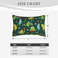 thumbnail image 6 of Bixox Sport Monster Printed Pillow Protector,Super Soft Ideal for Home,Guests,Rentals - 14"x20", 6 of 8
