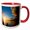Red/White, variant on 3drose, British Columbia, Vancouver, English Bay, Sunset-cn02 Rca0000 - Rob Casey, 11oz Mug