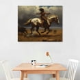 thumbnail image 2 of Nawypu -Go Hunting Canvas Wall Art Painting On Canvas Wall Art Poster Scroll Picture Print Living Room Walls Decor Home Posters, 2 of 4