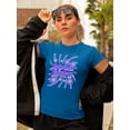 thumbnail image 2 of Bright Groovy 70S Good Day T-Shirt Women -Image by Shutterstock, Female XX-Large, 2 of 4