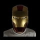 thumbnail image 4 of Nuevo Los vengadores de Marvel casco de Iron Man Cosplay 1:1 luz Led Ironman mano Pvc figuras de acción de juguete para niños regalos de cumpleaños y Navidad, 4 of 5