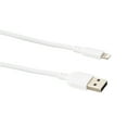 thumbnail image 6 of onn 10ft Lightning to USB-A Charging Cable, MFI Certified, White, Compatible with iPhone and iPad, 6 of 10