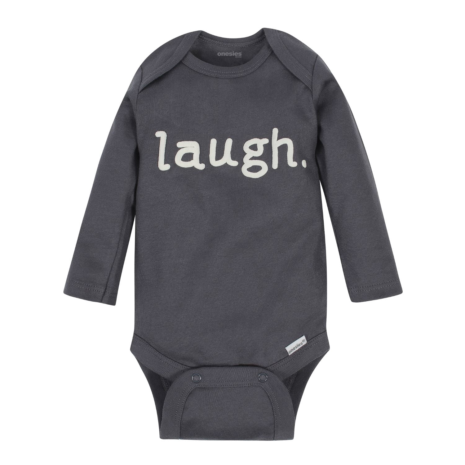 Onesies Brand Baby Boy or Girl Gender Neutral Long Sleeve Bodysuits Set, 6-Pack