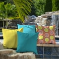 thumbnail image 6 of ARDEN Essentials Outdoor Pillow 16 x 16, Lake Blue Leala, 6 of 9