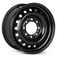 thumbnail image 4 of For 2016-2021 Nissan NV 3500 17 Inch Painted Black Rim - OE Direct Replacement - Road Ready Car Wheel, 4 of 9