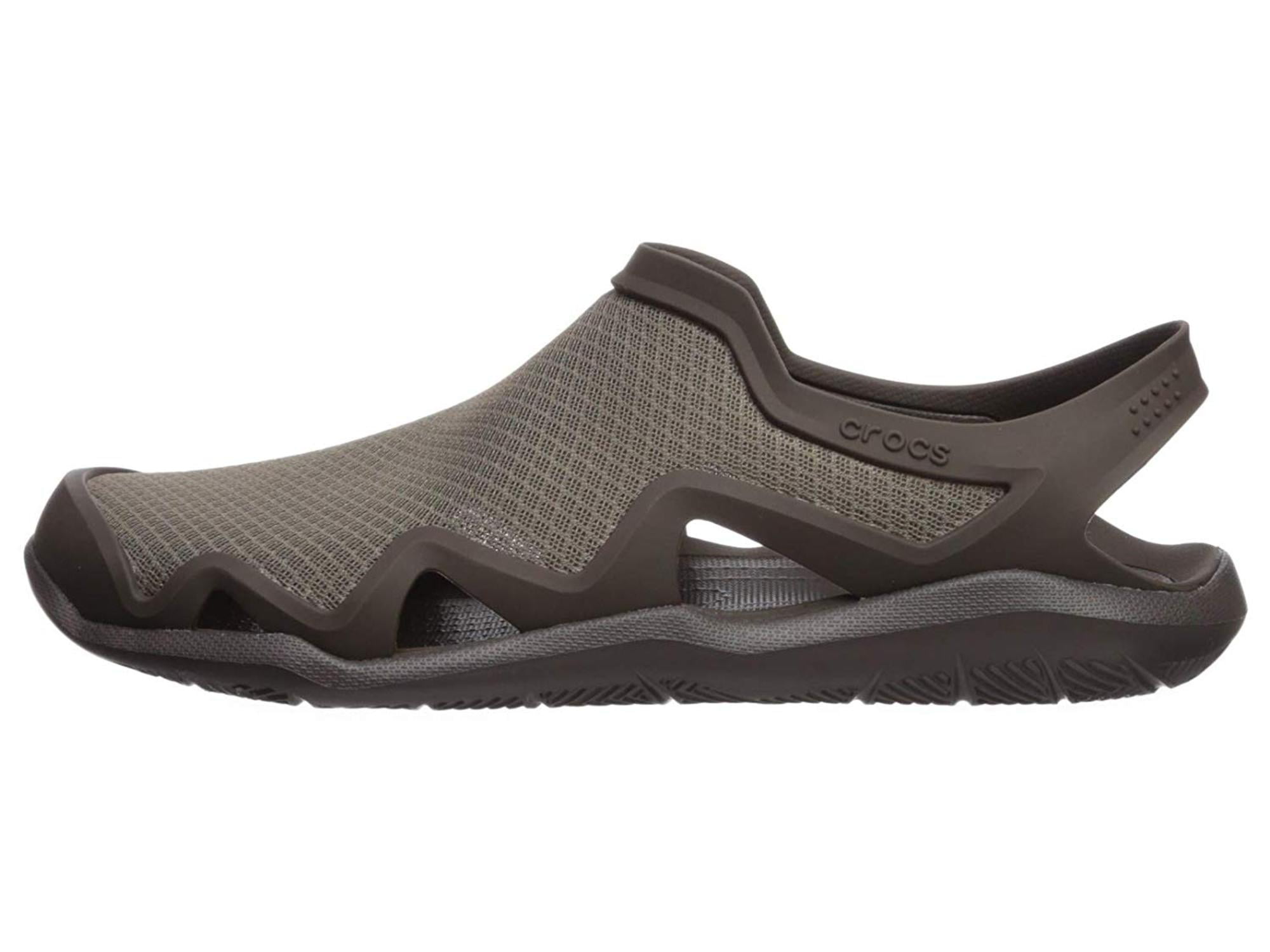 crocs men's swiftwater mesh wave water shoe