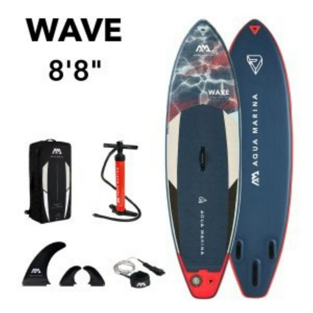 Aqua Marina Planche de Stand Up Paddle Gonflable WAVE 2022 8' 8" (iSup)