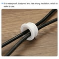 thumbnail image 5 of Uxcell 10Pcs Snap Rubber Grommet Plug Mount Dia 13mm ID 10mm Seal Anti-Scratch Electrical Box Cable Pipe White, 5 of 6