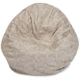 thumbnail image 2 of Majestic Home Goods  Charlie Cotton Classic Bean Bag Chair Small/Large, 2 of 5