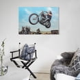 thumbnail image 5 of David Mann Motorcycle Art Gnghost Rider Prints Poster (39) Home Decor Poster Wall Art Hanging Picture Print Bedroom Decorative Painting Posters Room Aesthetic 20x30inch(50x75cm), 5 of 6