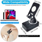 New Cell Phone Holder Stand With Bluetooth Speaker Adjustable Desktop Live Lazy Tablet Bracket Support Portable Wireless Speaker
